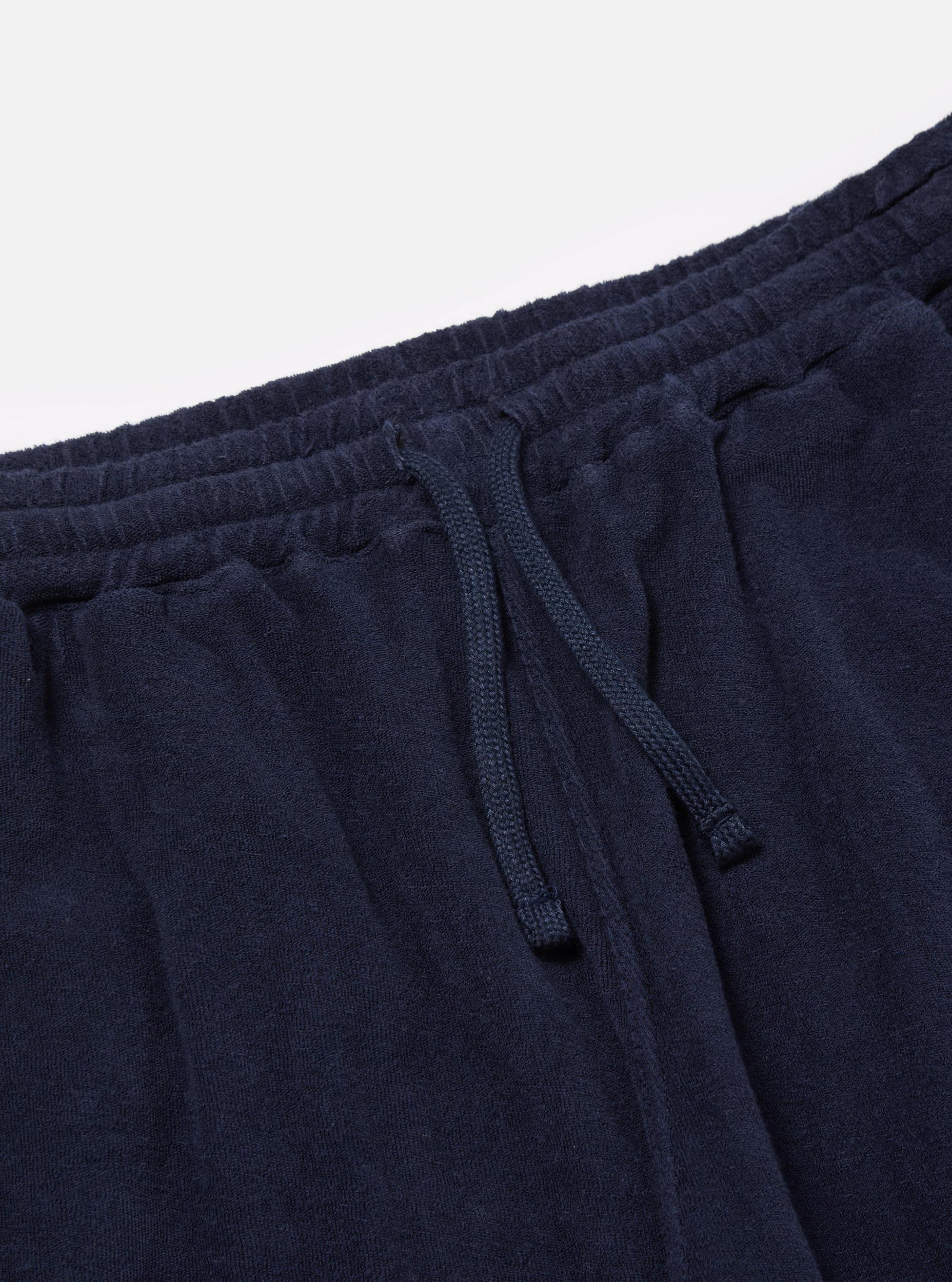 Bright Navy Light Weight Terry Simple Short Product Image