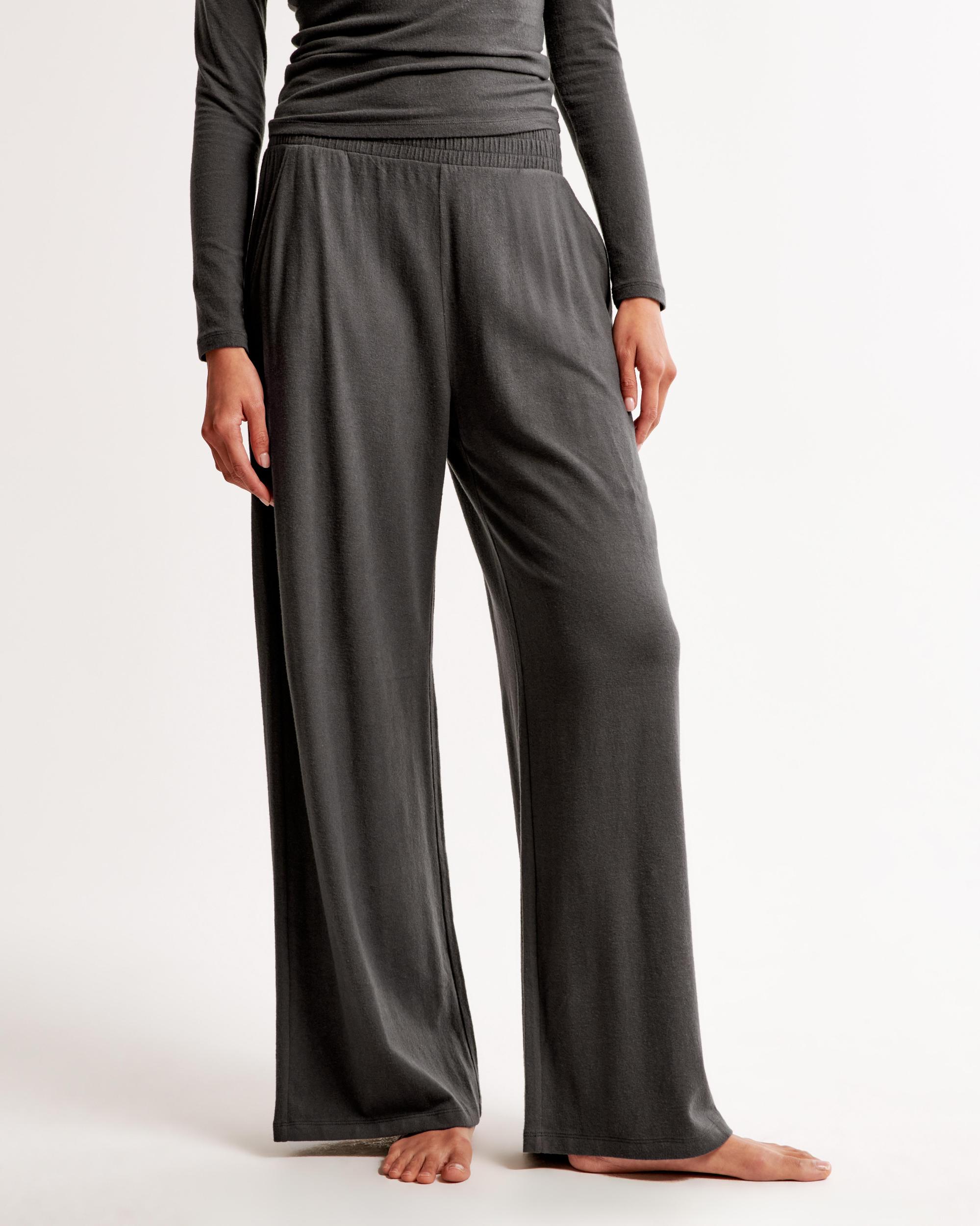 Cozy Lounge Knit Wide Leg Sweatpant Product Image