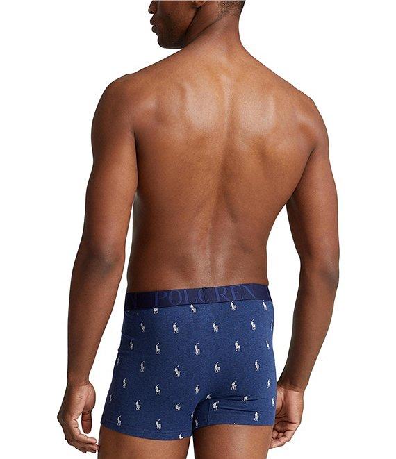 Polo Ralph Lauren Blue Boxer Briefs 3-Pack Product Image