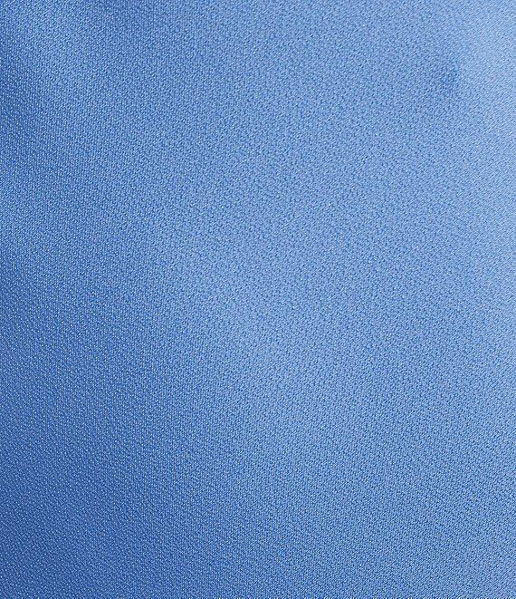 Next Up Satin Sweetheart Neck Front Rosette Side Slit Midi Dress Product Image