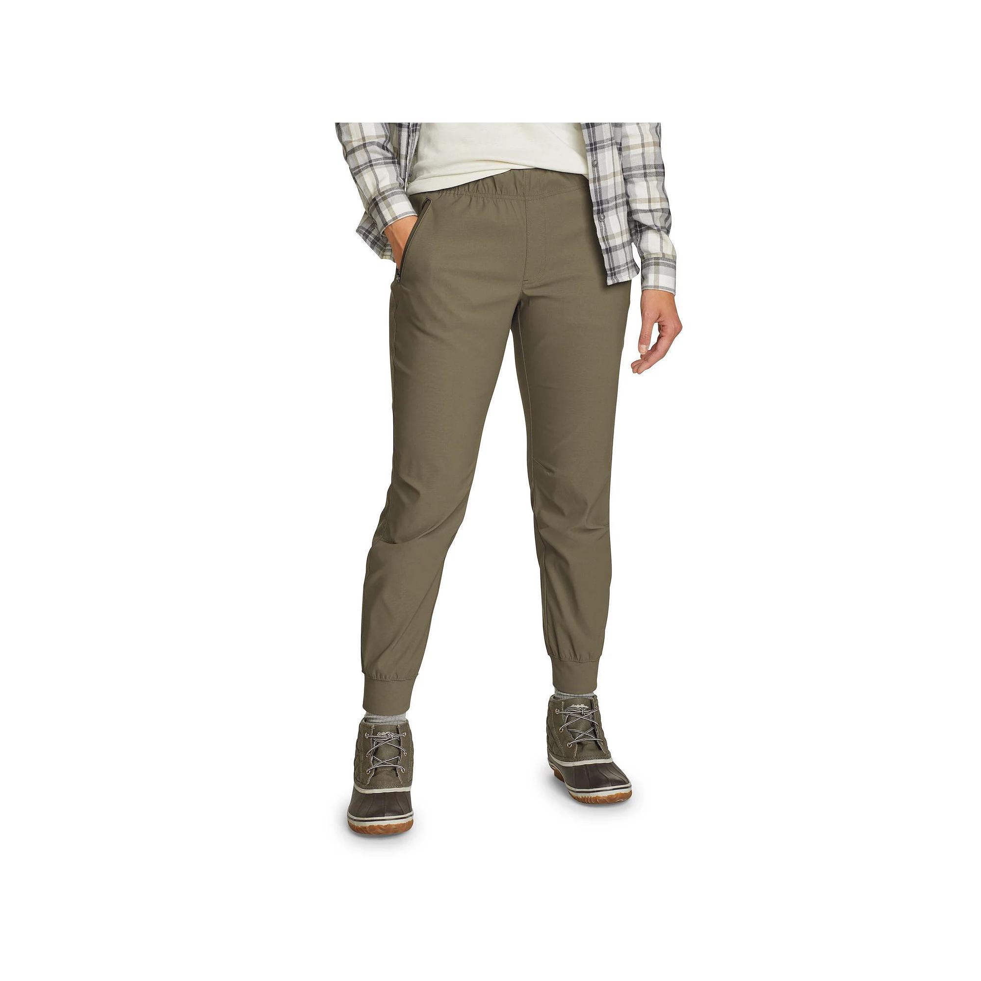 Women's Eddie Bauer Rainier Joggers, Size: 12, Slate Green Product Image