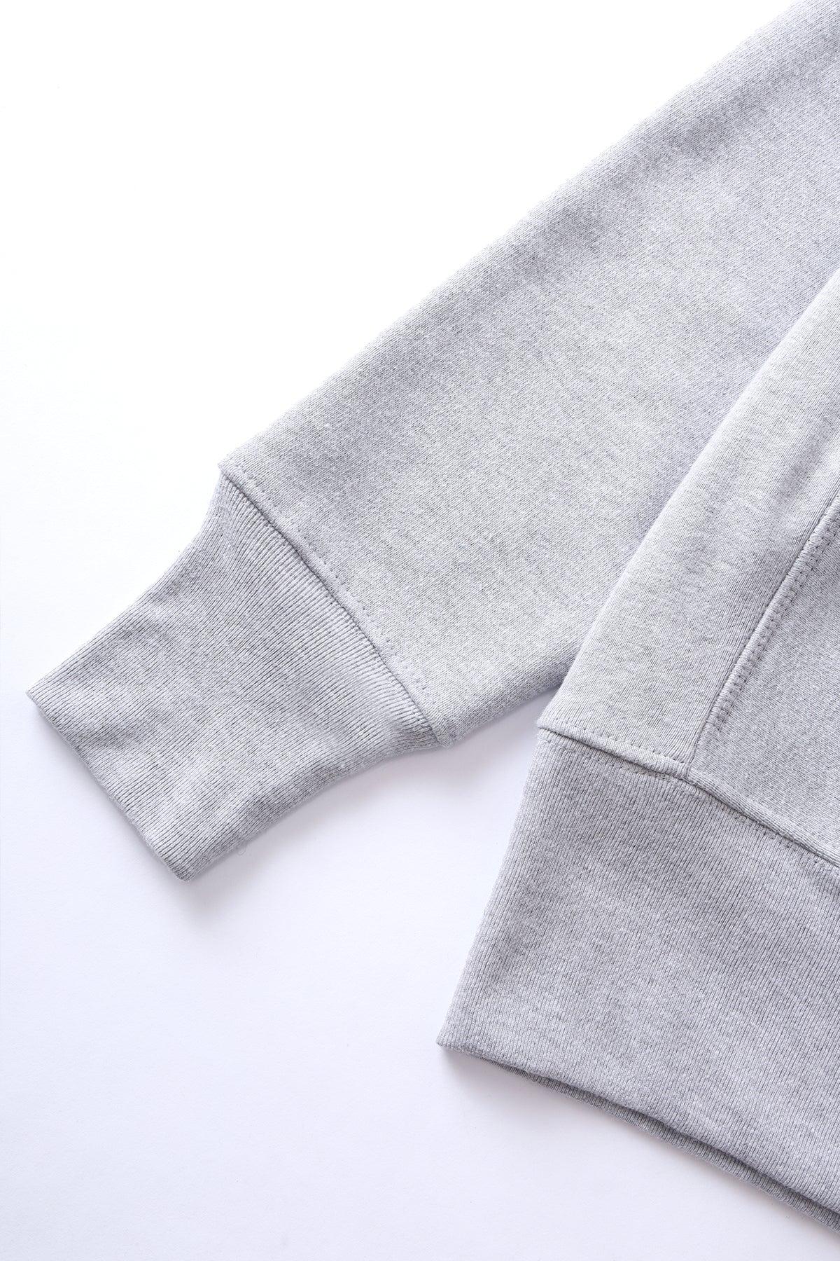 Power Goods - Super Weight Quarter Zip - Heather Grey Product Image
