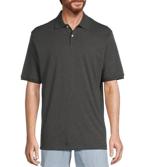 Roundtree & Yorke Supima Short Sleeve Solid Polo Shirt Product Image