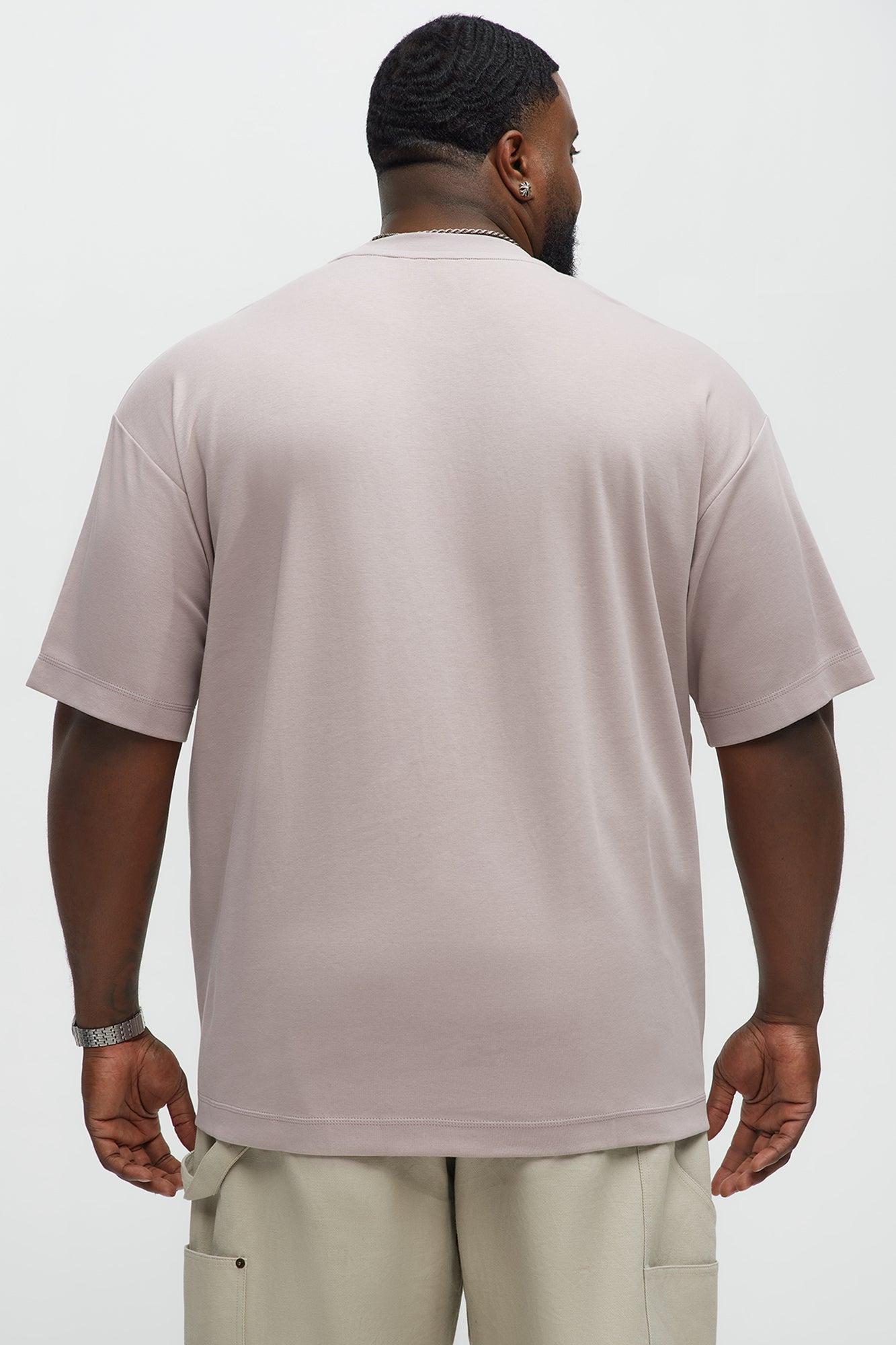 Relaxed Premium Everyday Tee - Mauve Male Product Image