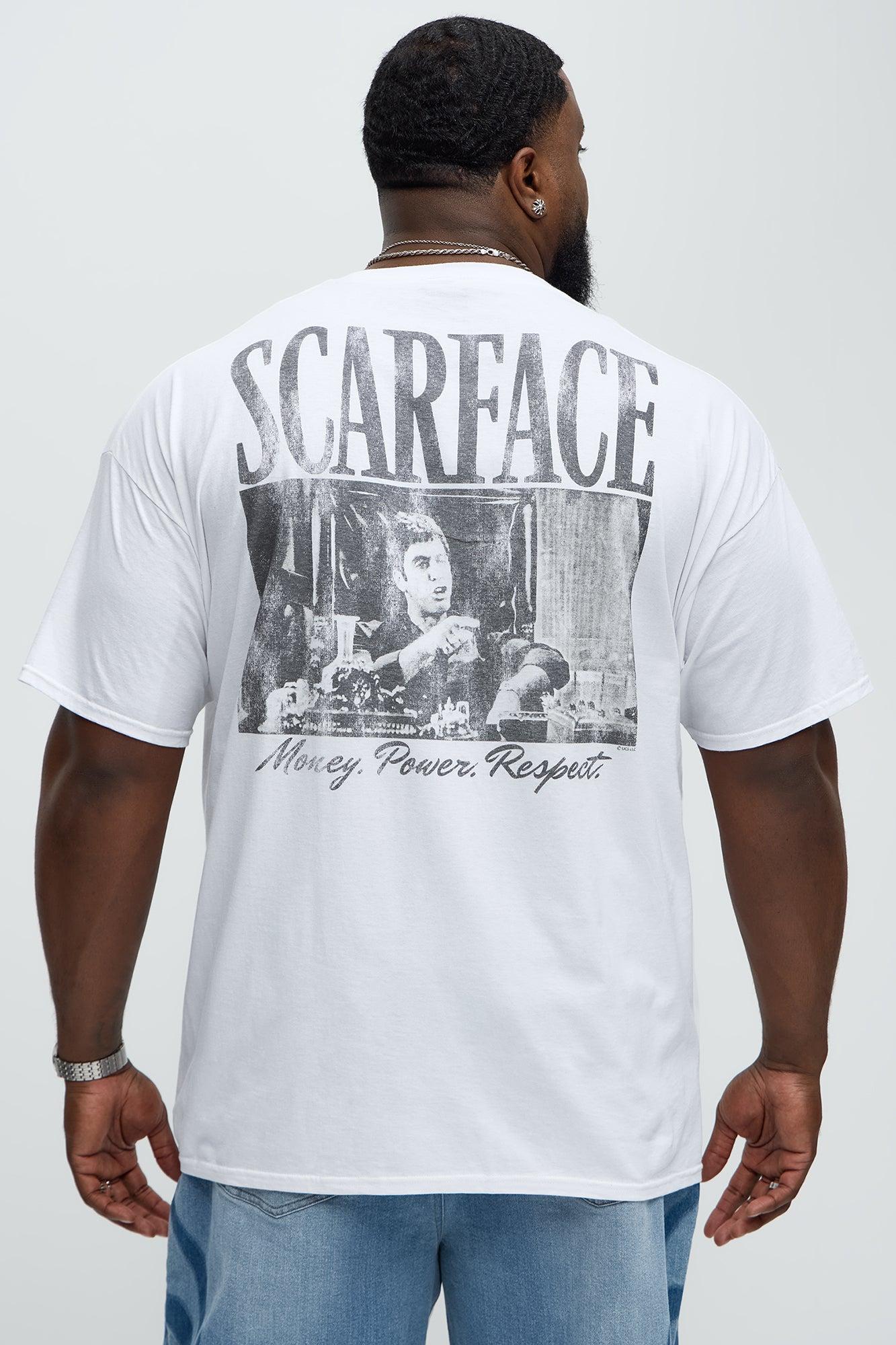 Scarface 1983 Miami Short Sleeve Tee - White Male Product Image