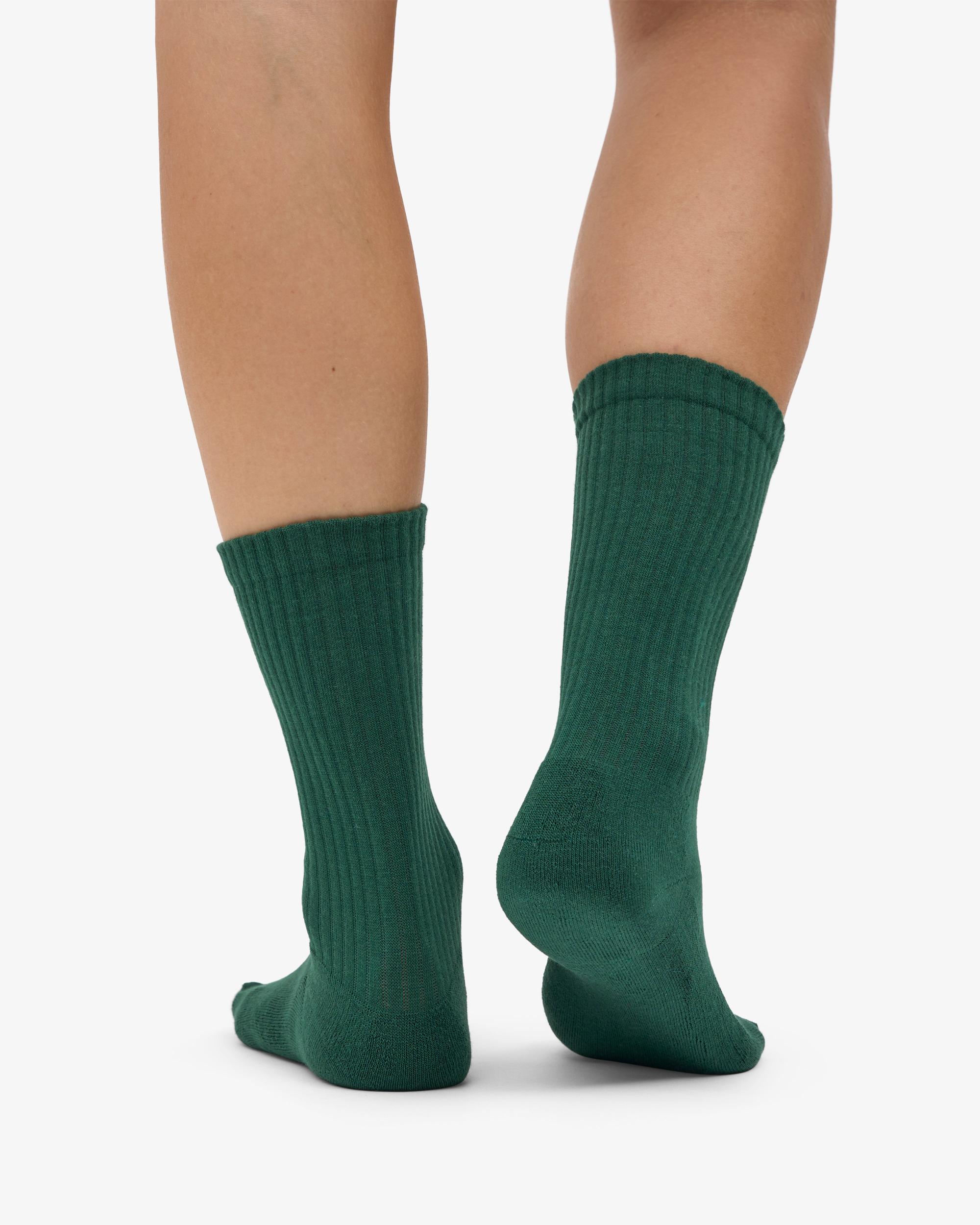 Organic Active Sock - Petrol Blue Product Image