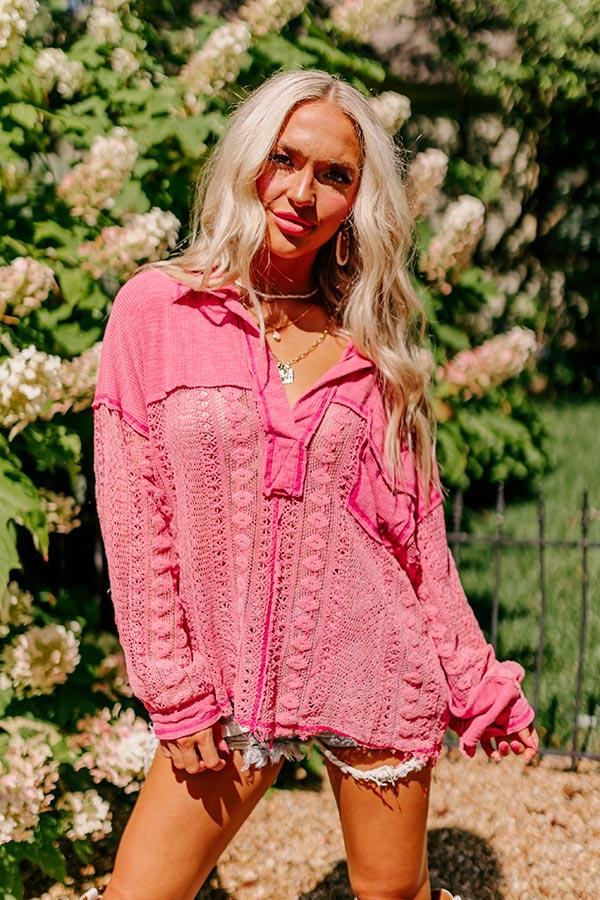 Protect Your Peace Knit Top Product Image