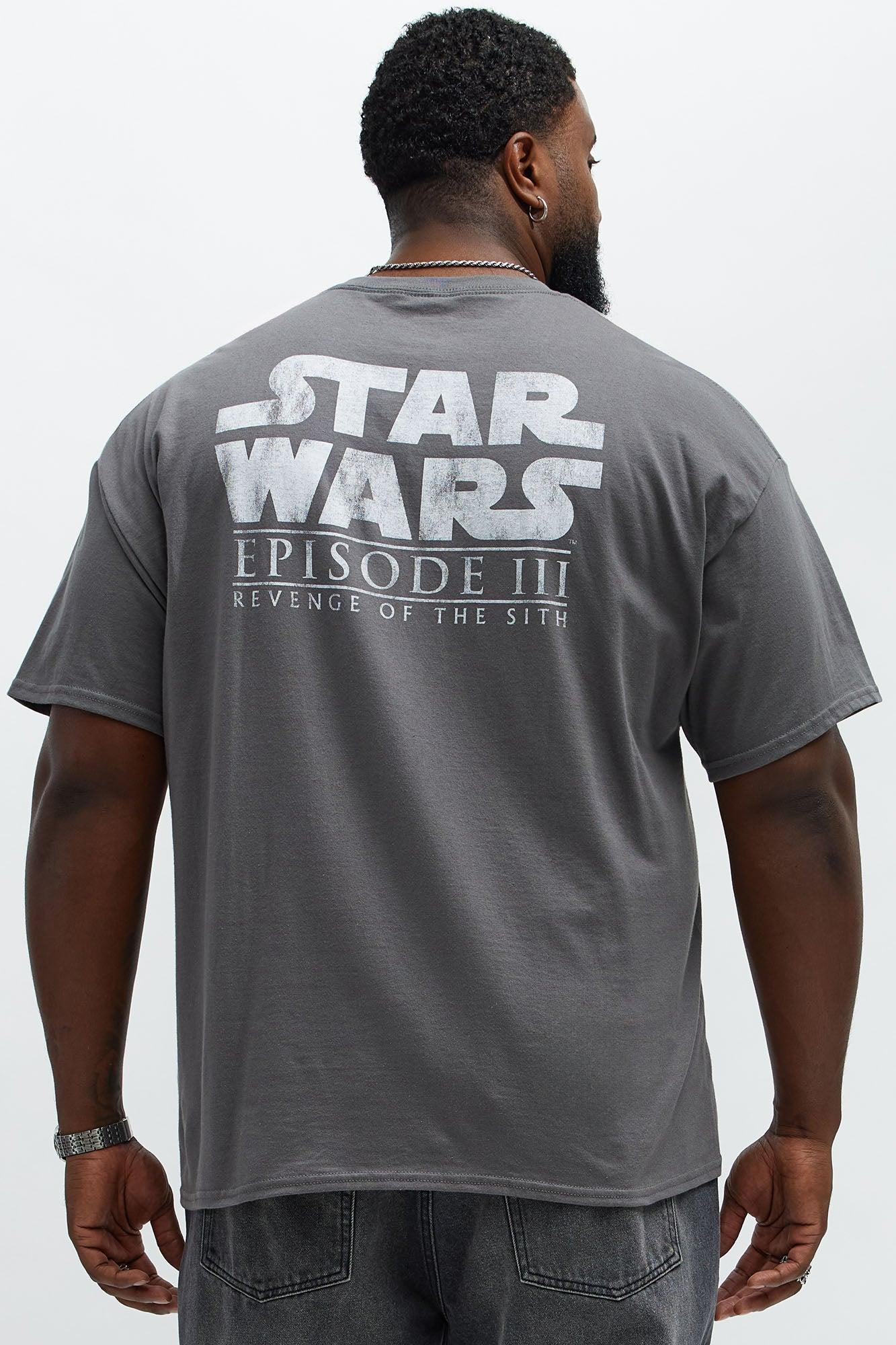 Star Wars Episode 3 Short Sleeve Tee - Charcoal Male Product Image