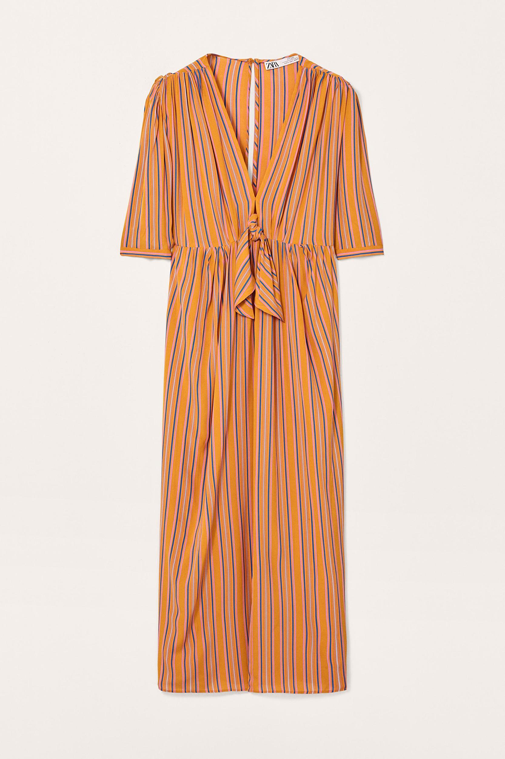 LIMITED EDITION STRIPED MIDI DRESS Product Image