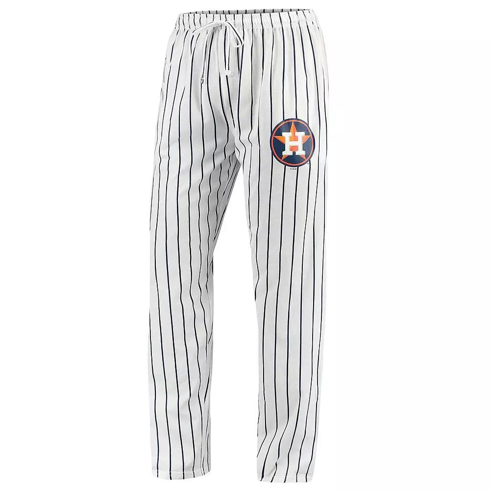 Men's Concepts Sport White/Navy Houston Astros Vigor Lounge Pant, Size: 3XL Product Image