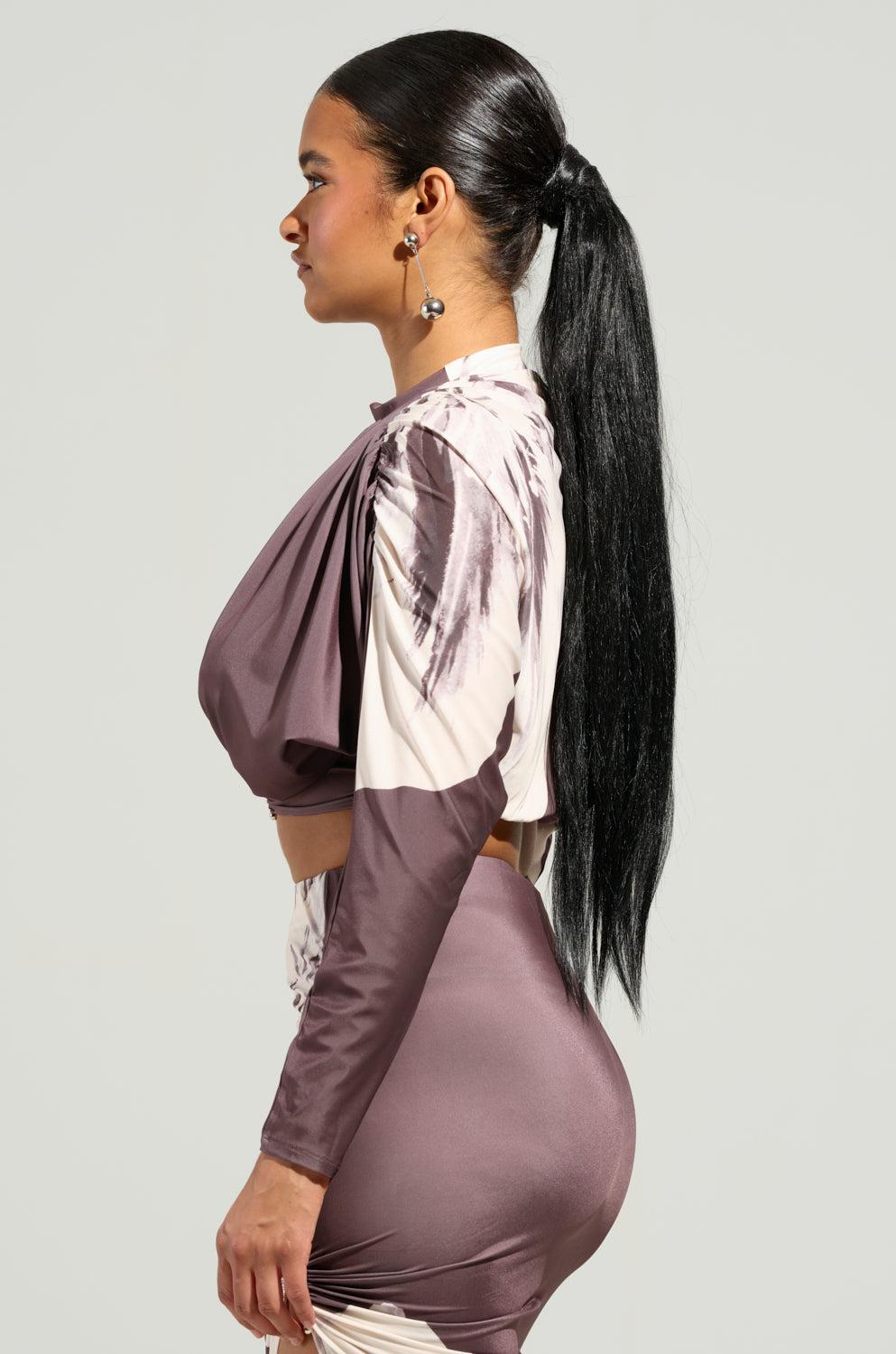 SPIN MY HEAD BLOUSE Product Image