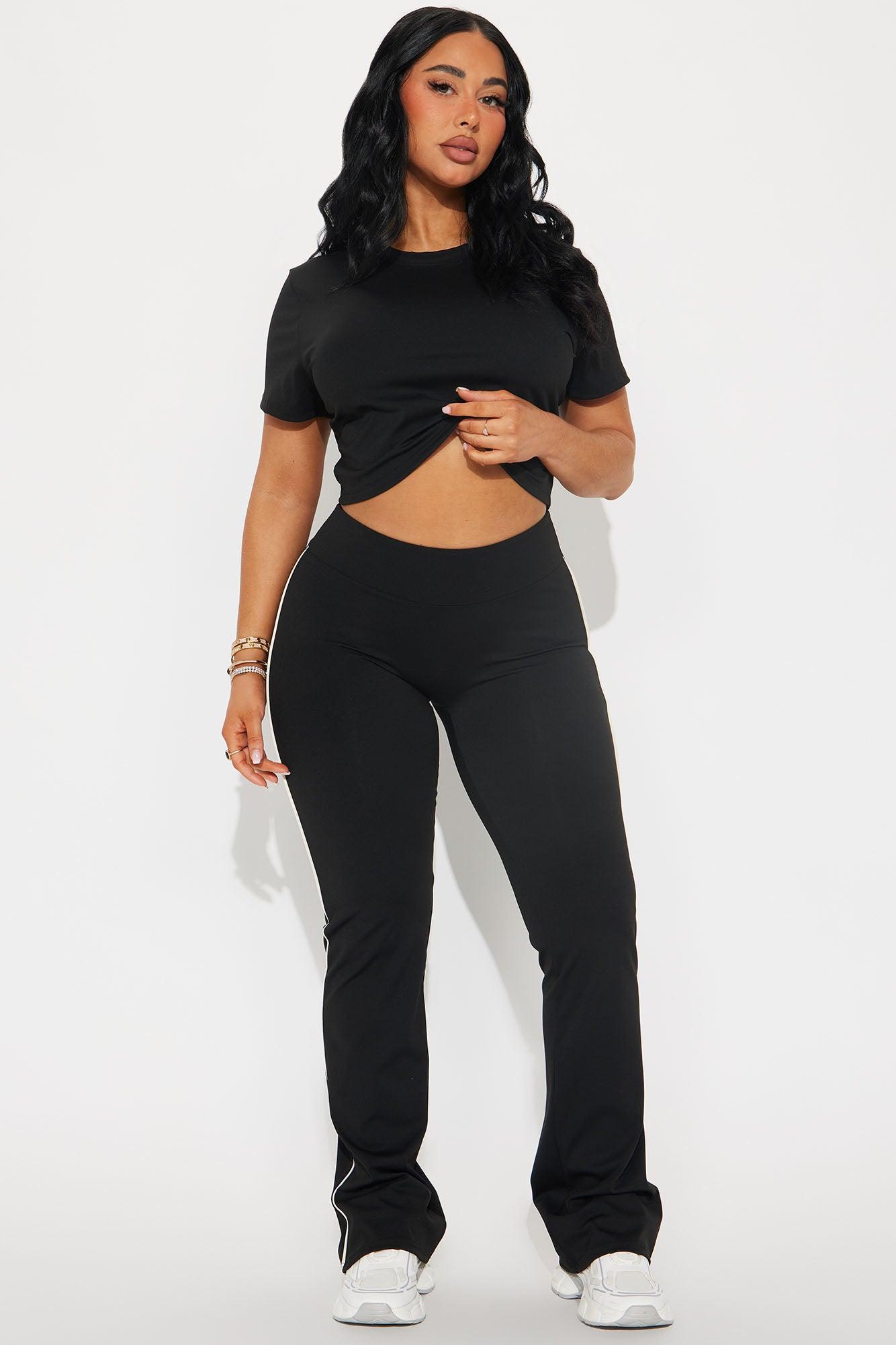 Feel The Breeze Active Top - Black Product Image