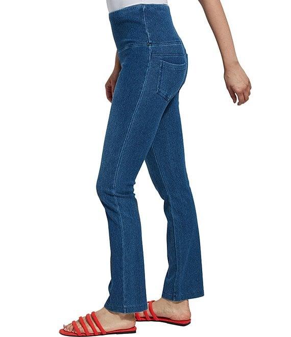 Lysse Denim Straight Leggings Product Image
