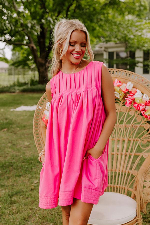 Happy Moment Mini Dress in Pink Product Image