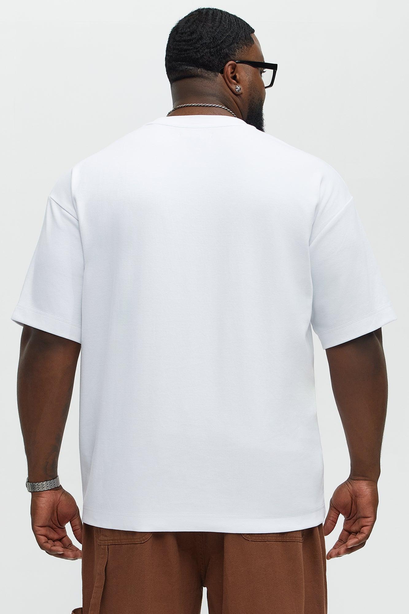 Relaxed Premium Everyday Tee - White Product Image