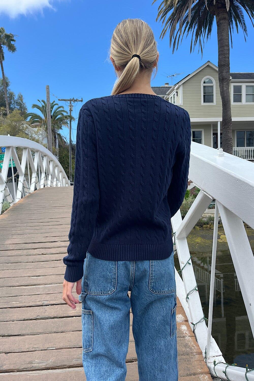 Amalie Cable Knit Cardigan Product Image