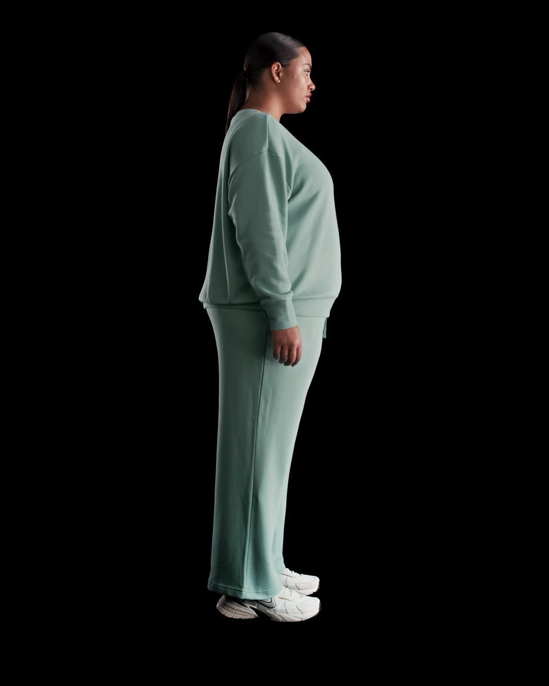 Women's Nike Sportswear Chill Terry Loose Full-Zip French Terry Hoodie (Plus Size) Product Image