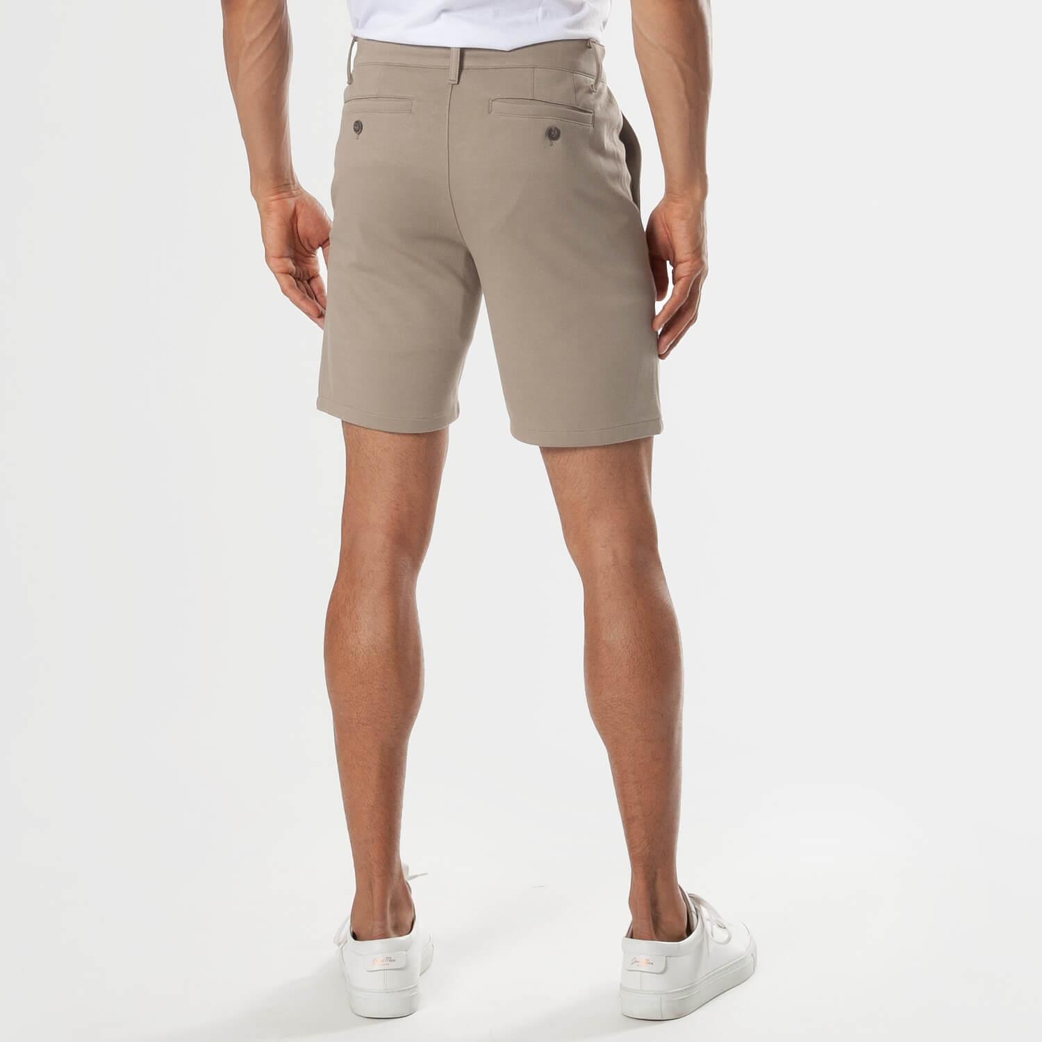 7" Khaki Comfort Knit Chino Shorts Product Image
