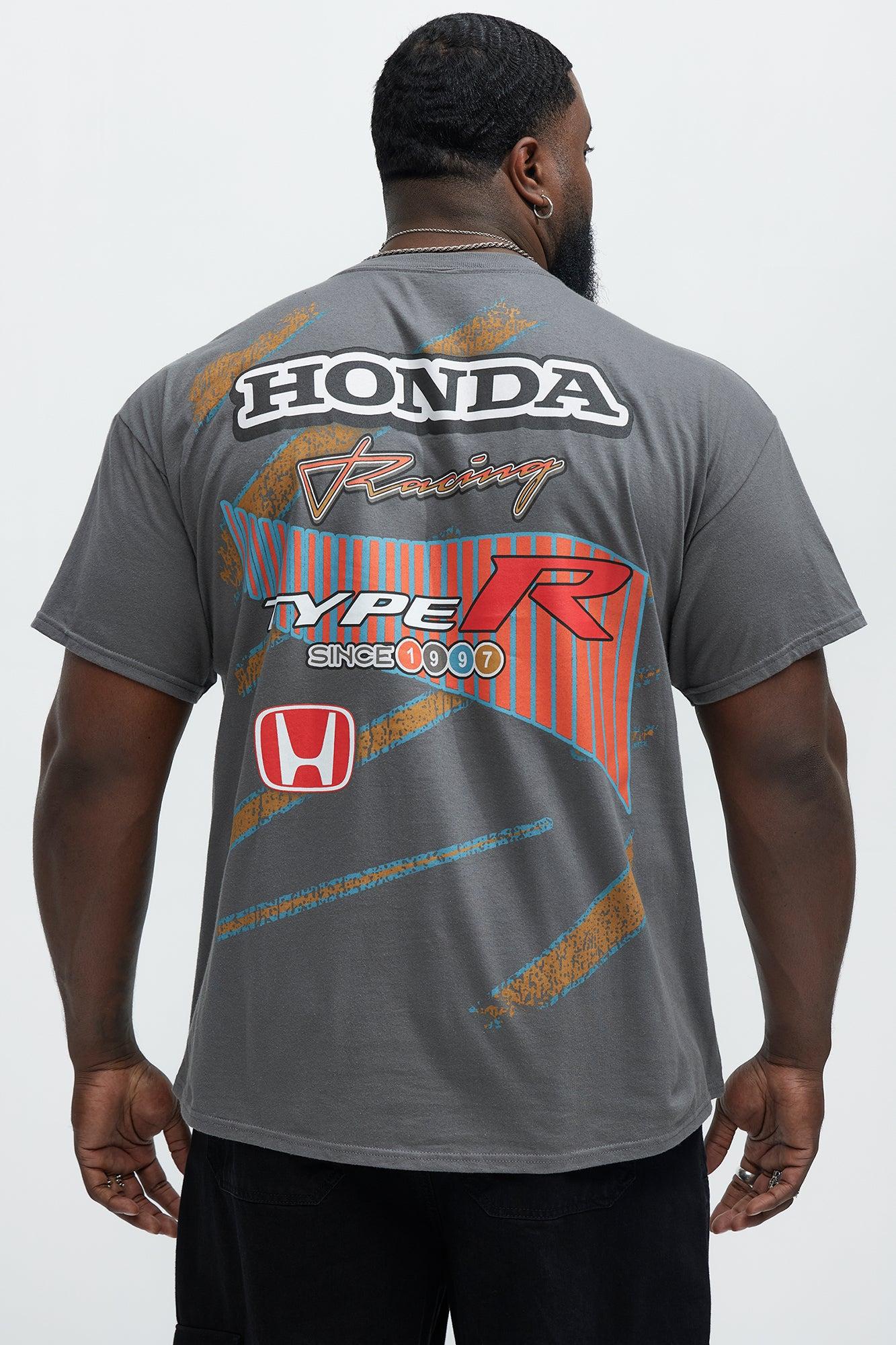 Honda Racing Hatchback Type R Short Sleeve Tee - Charcoal Product Image