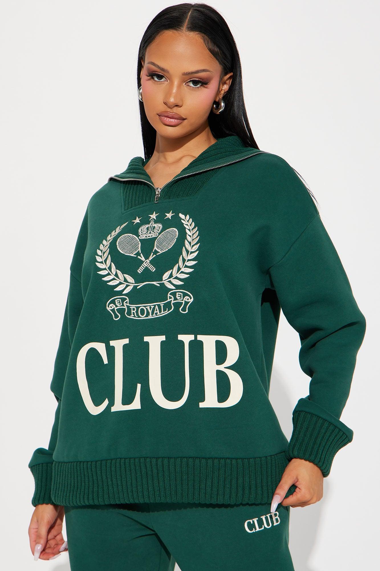 Members Only Fleece Sweatsuit - Hunter Product Image