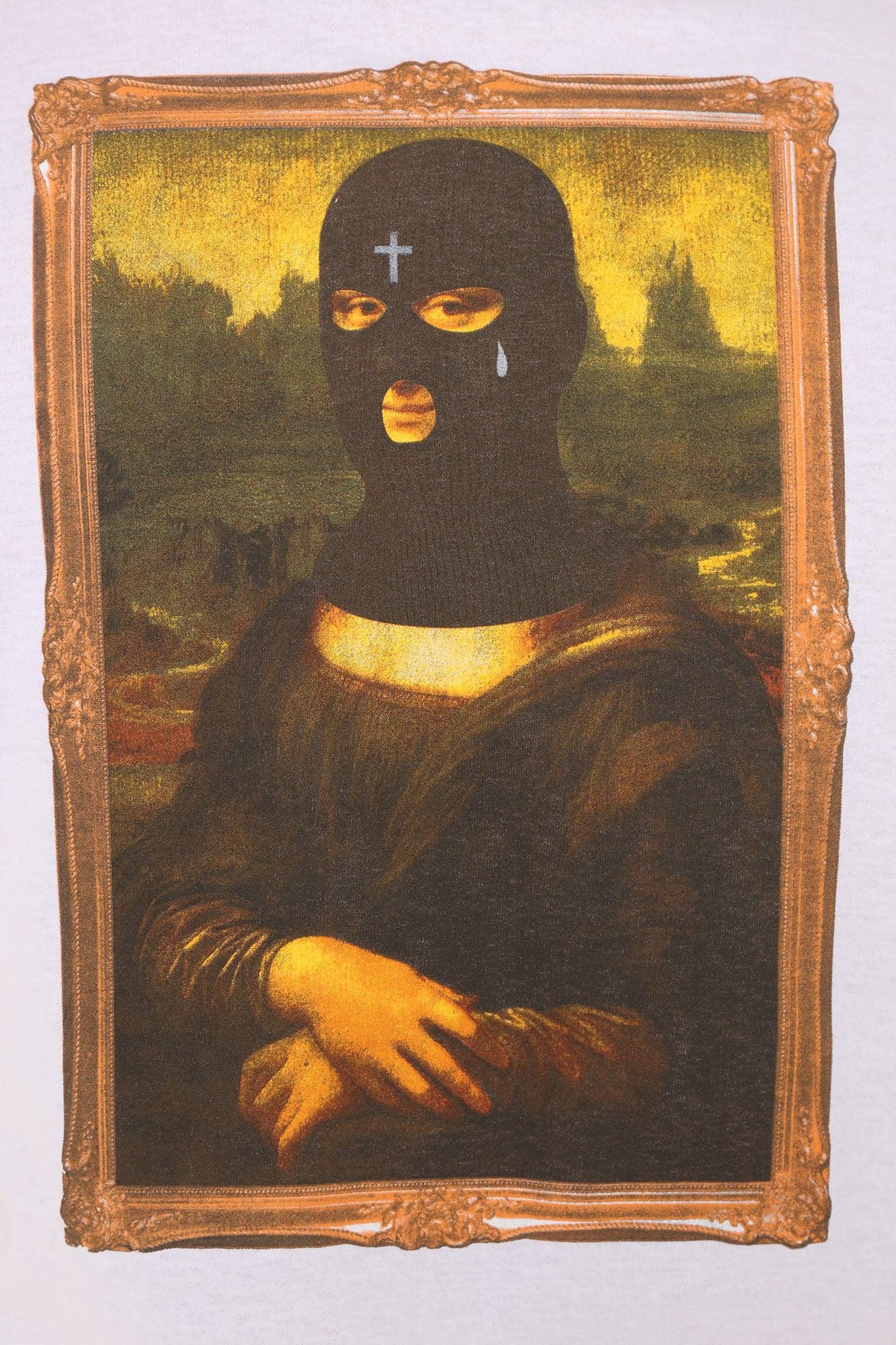 No Face No Case Short Sleeve Tee - White Product Image