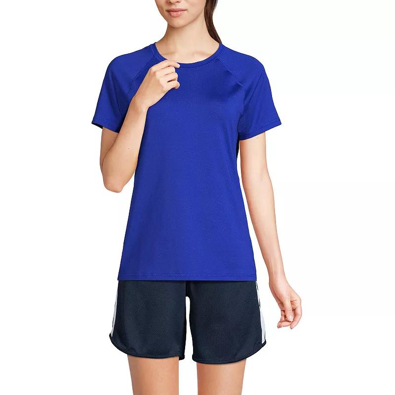 Women's Lands' End School Uniform Short Sleeve Active Tee,  Product Image