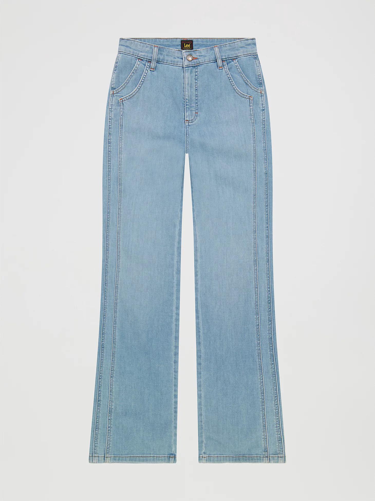 Women's High Rise Double Side Seam Bootcut Jean | Women's Jeans | Lee® Product Image