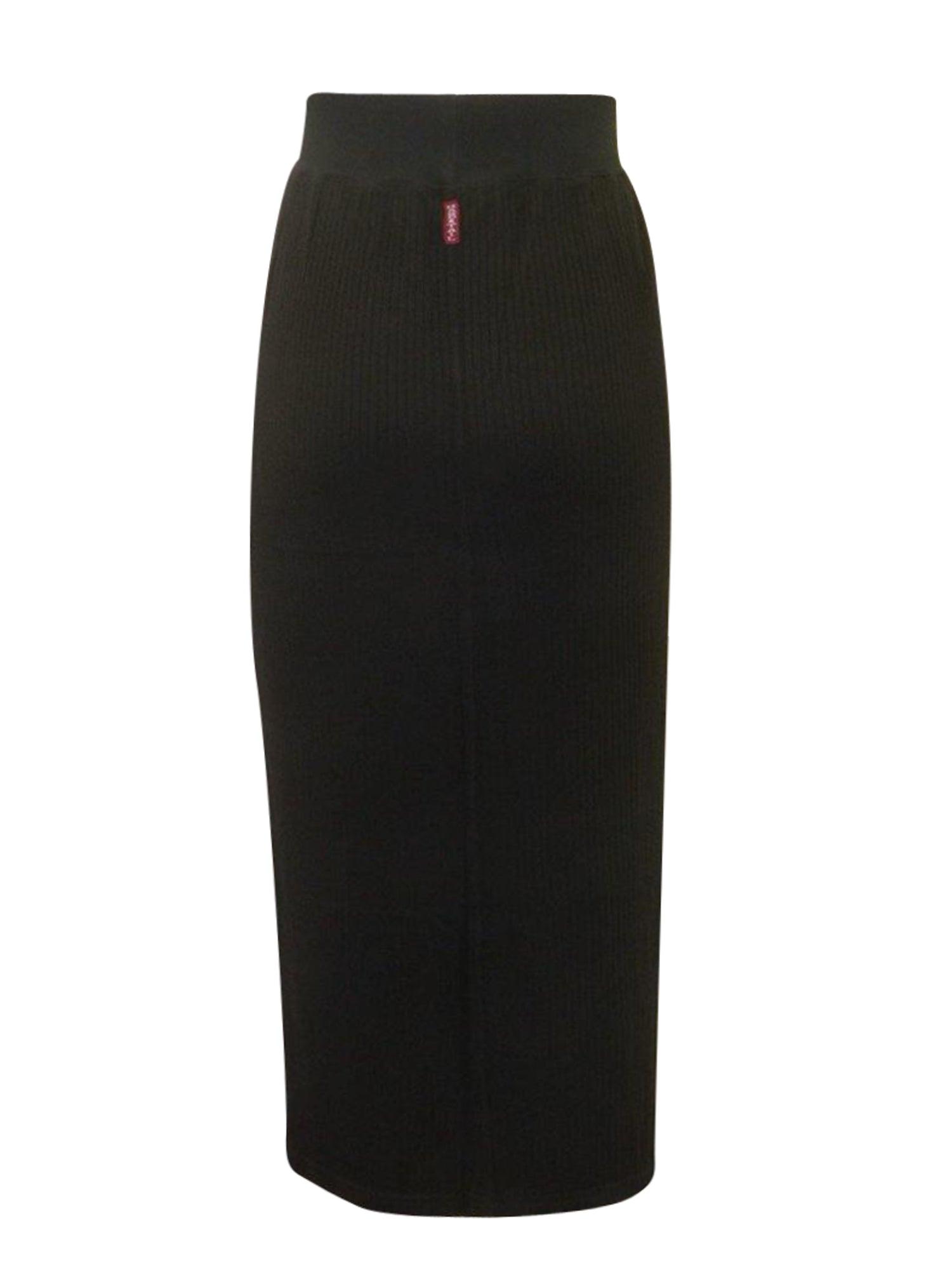 Hard Tail Easy Fit Column Midi Skirt 5X3-09 Product Image