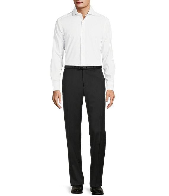 Turnbury Flat Front Solid Dress Pants Product Image