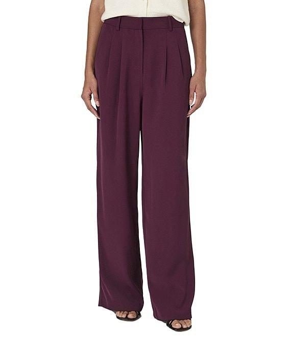 French Connection Harry Suiting High Waisted Coordinating Wide Leg Pants Product Image