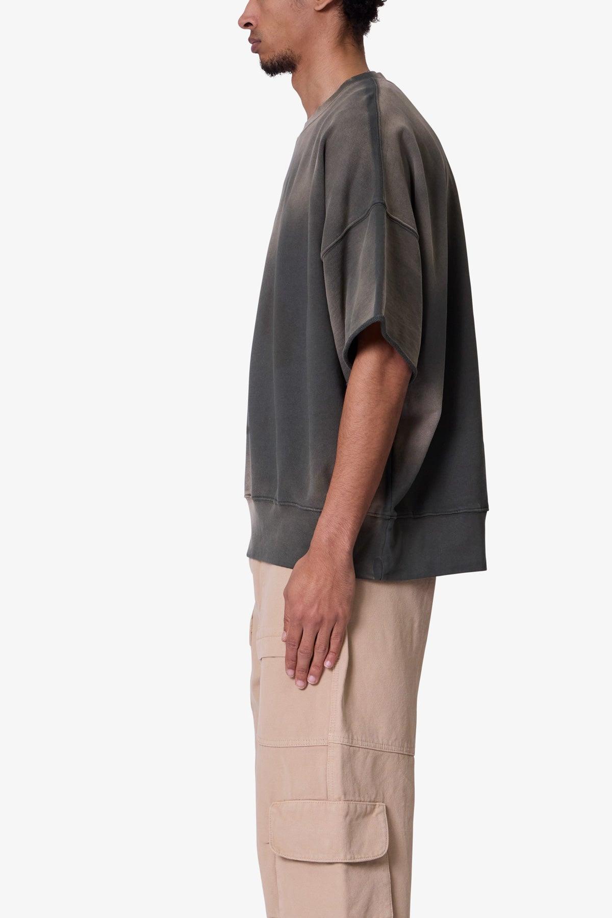 Oversized Crewneck Tee - Green Product Image