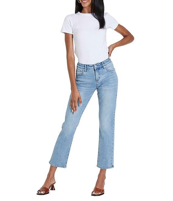Dear John Blaire High Rise Ankle Slim Straight Jeans Product Image