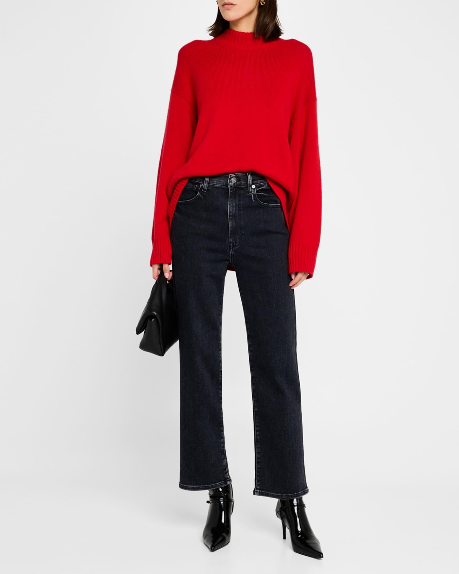 Le Sleek Straight Jeans Product Image