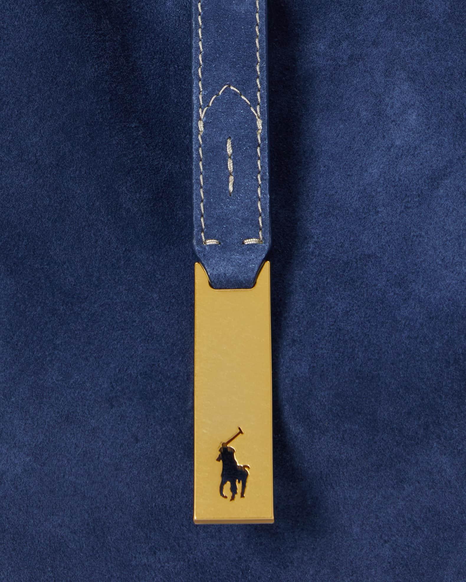 Polo ID Small Suede Shoulder Bag  Product Image