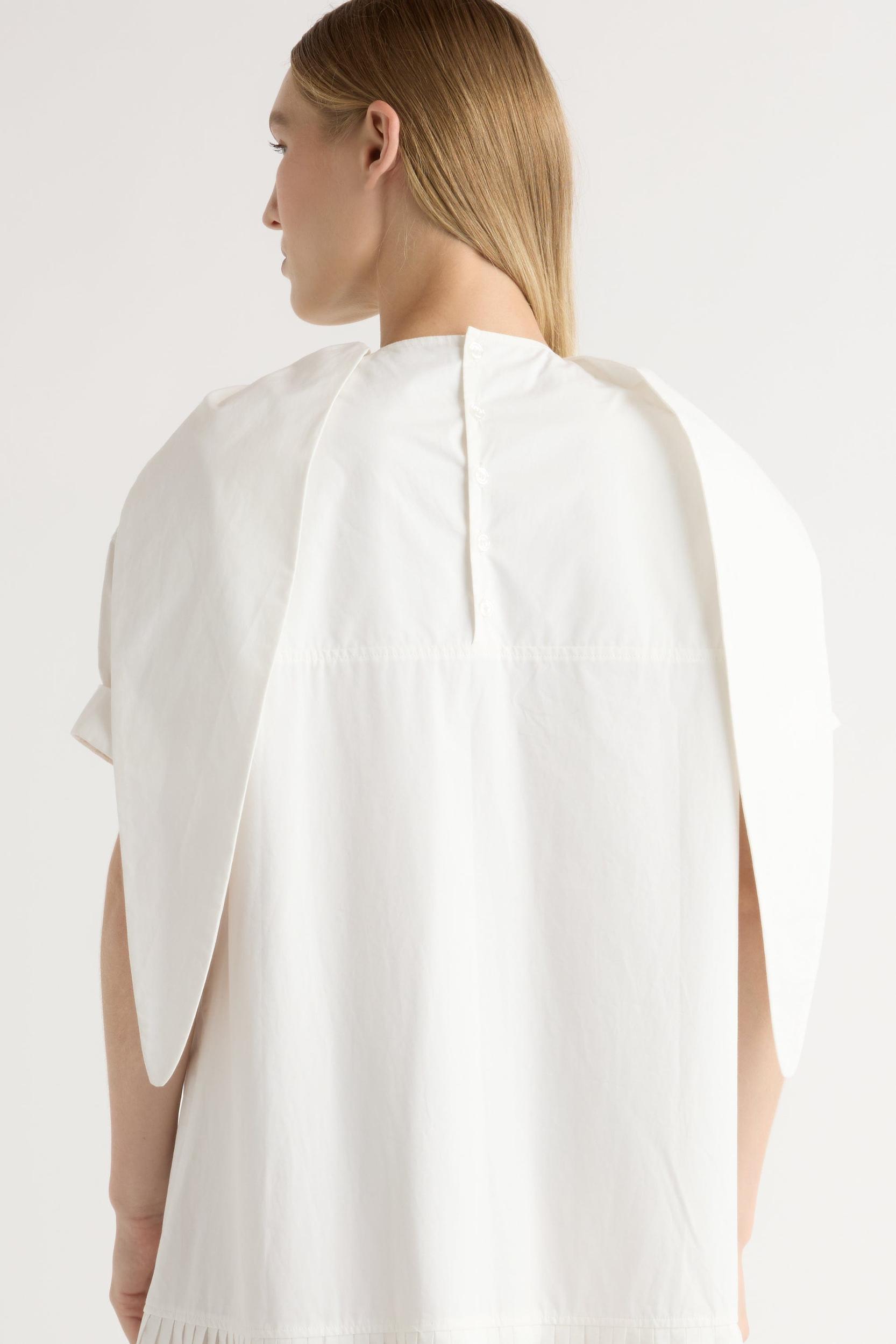 Babba Shirred Scarf-Neck Dress Product Image