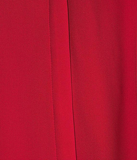 Investments Platinum Suiting Woven Sleeveless V-Neck Button Front Top Product Image