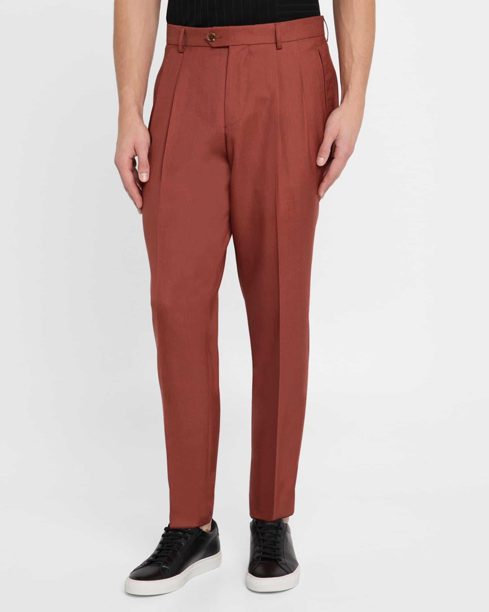 Men's Peet Pleated Trousers Product Image