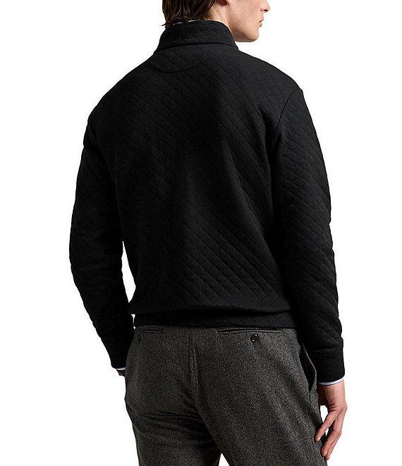 Polo Ralph Lauren Quilted Double-Knit Jersey Pullover Product Image
