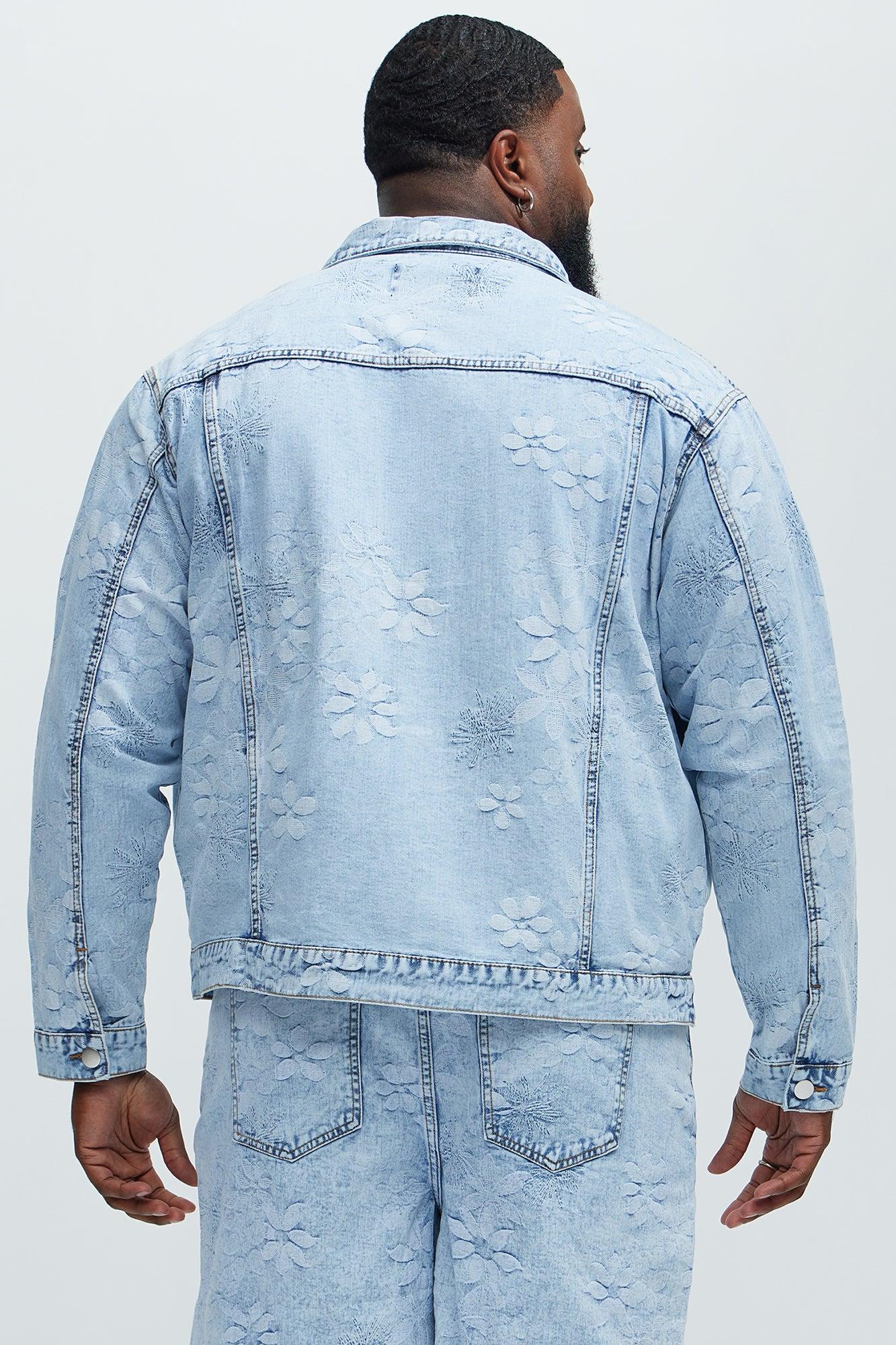 Kenneth Trucker Jacket - Light Wash Product Image