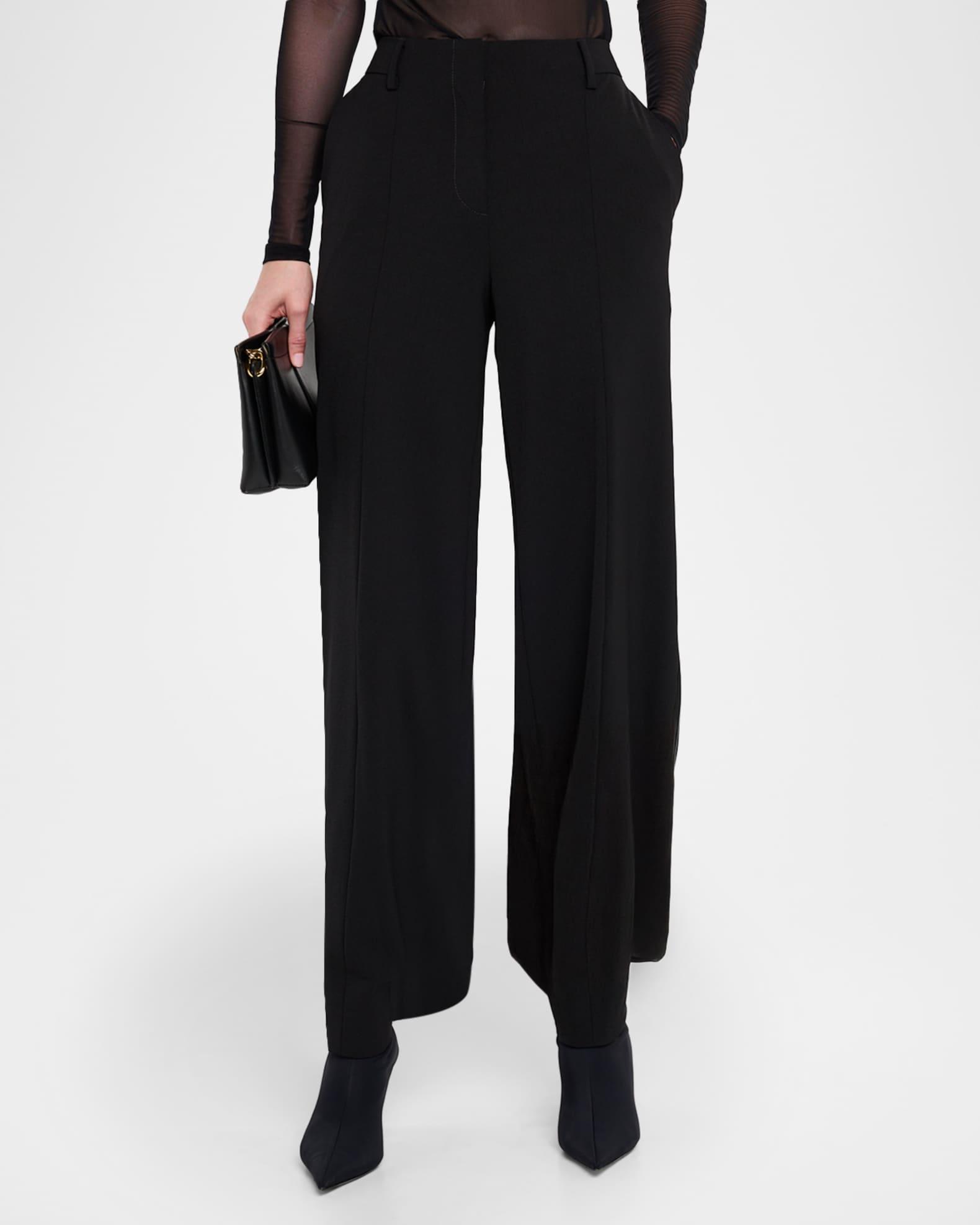 Straight-Leg Stirrup Tailored Pants Product Image