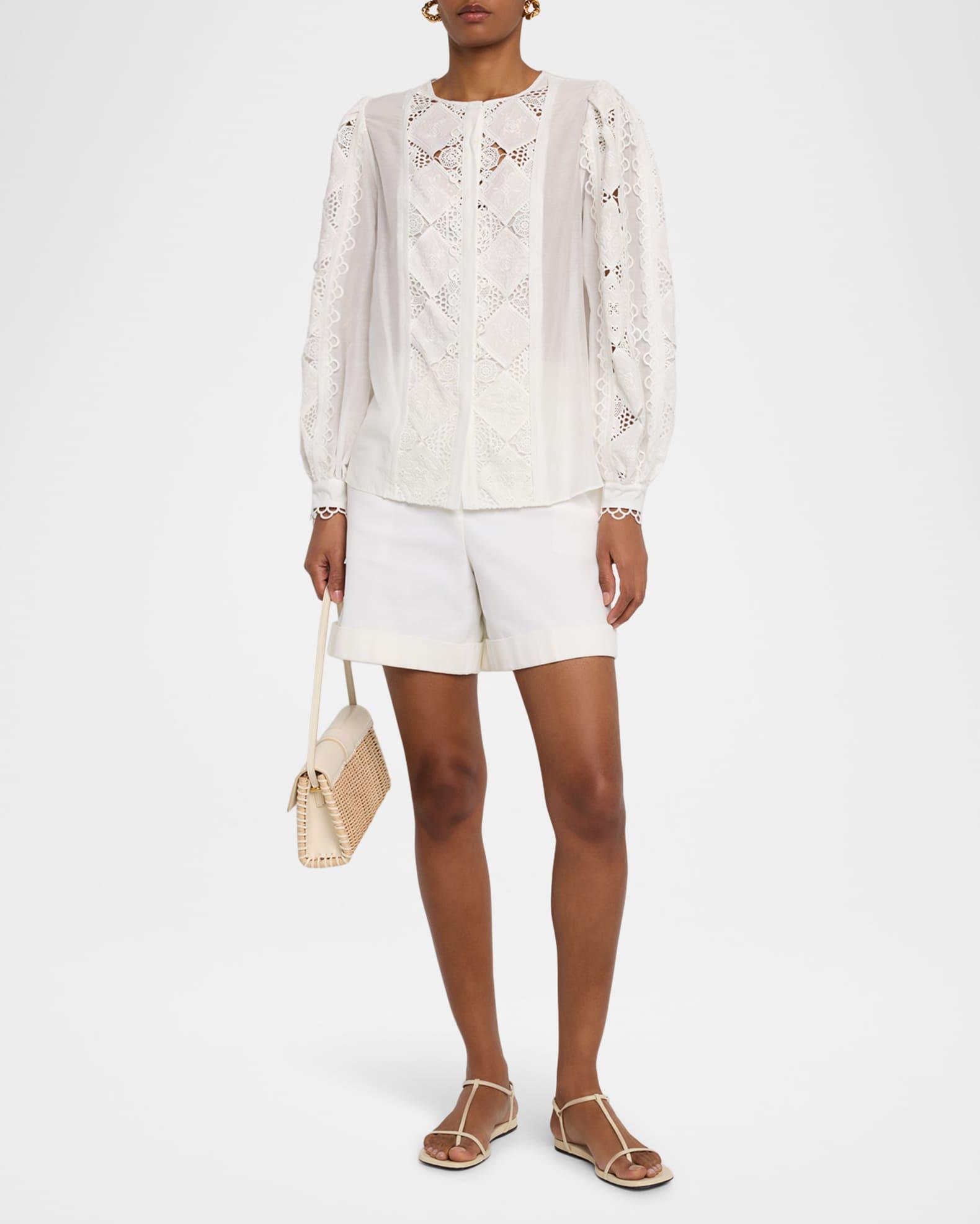 Novi Lace-Embellished Blouse Product Image