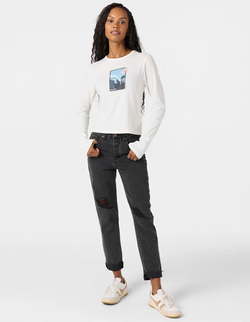 O'NEILL Reefbreak Womens Long Sleeve Tee - WHITE Product Image