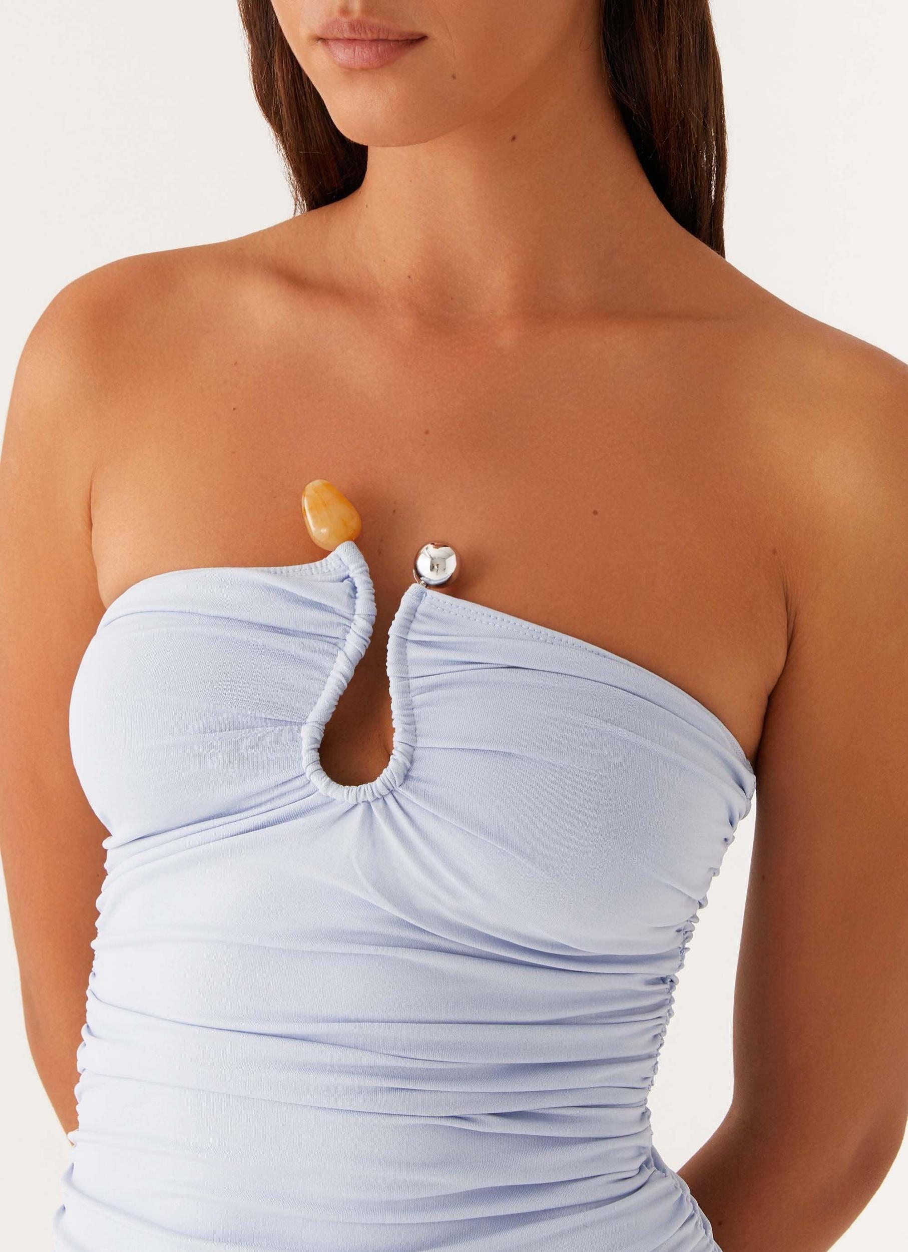 Rudy Mini Dress - Blue Product Image