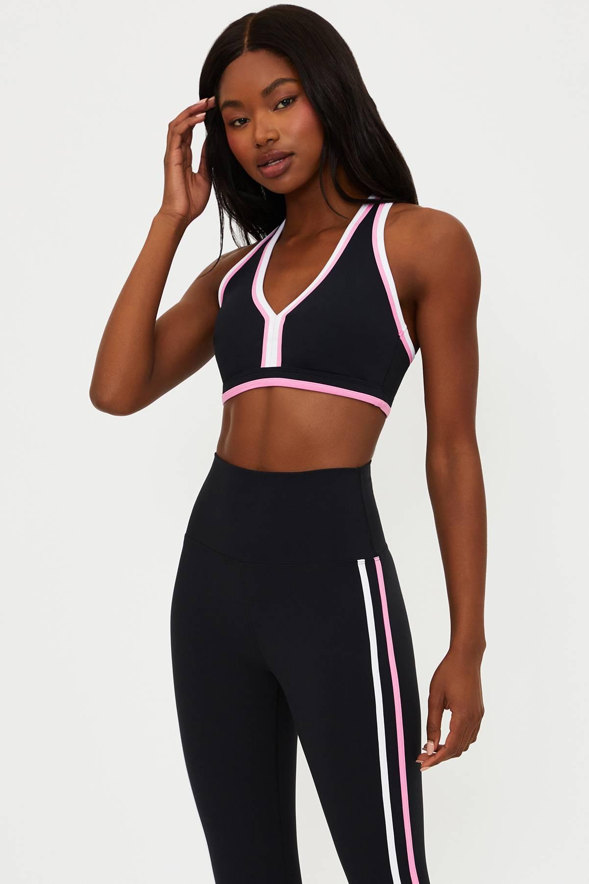 Ida Top Prism Pink & Black Product Image