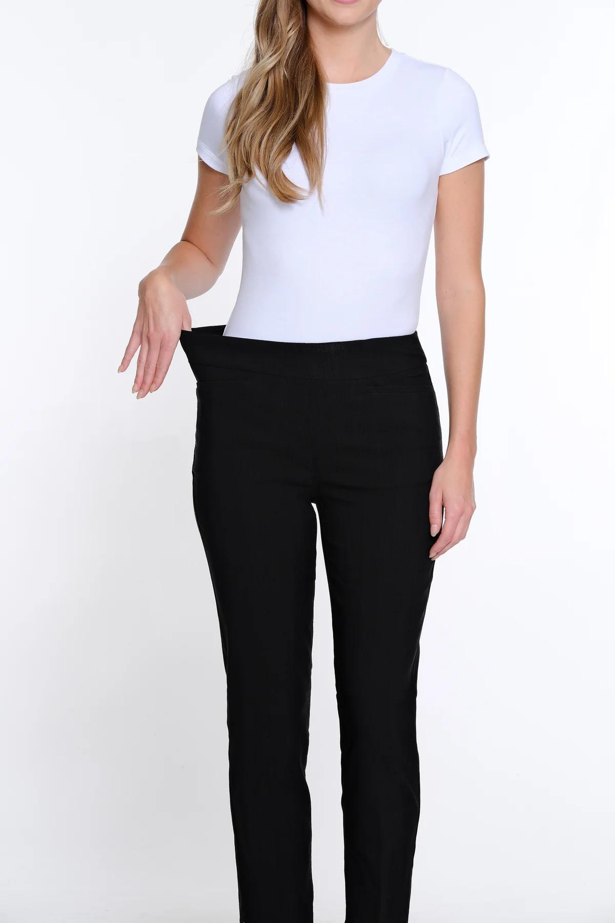 ***Petite***  pull on ankle pant w/real front & back pockets Product Image