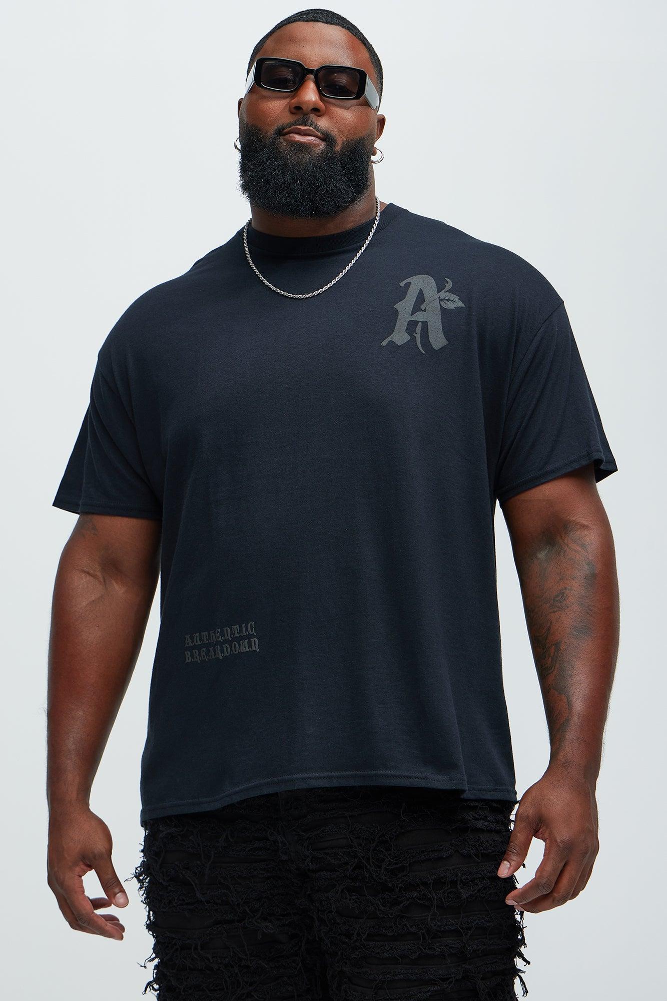 Authentic Breakdown Short Sleeve Tee - Black Product Image
