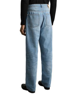 Baggy Relaxed Fit Jeans in Light Blue Product Image