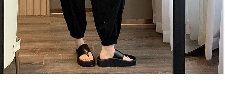 Maternity Elastic Waist Plain Crop Harem Pants Product Image