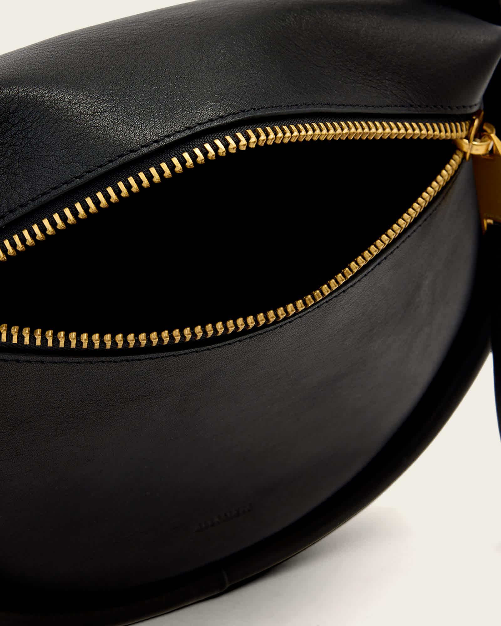 Noemie Mini Shoulder Bag Black | ALLSAINTS US Product Image