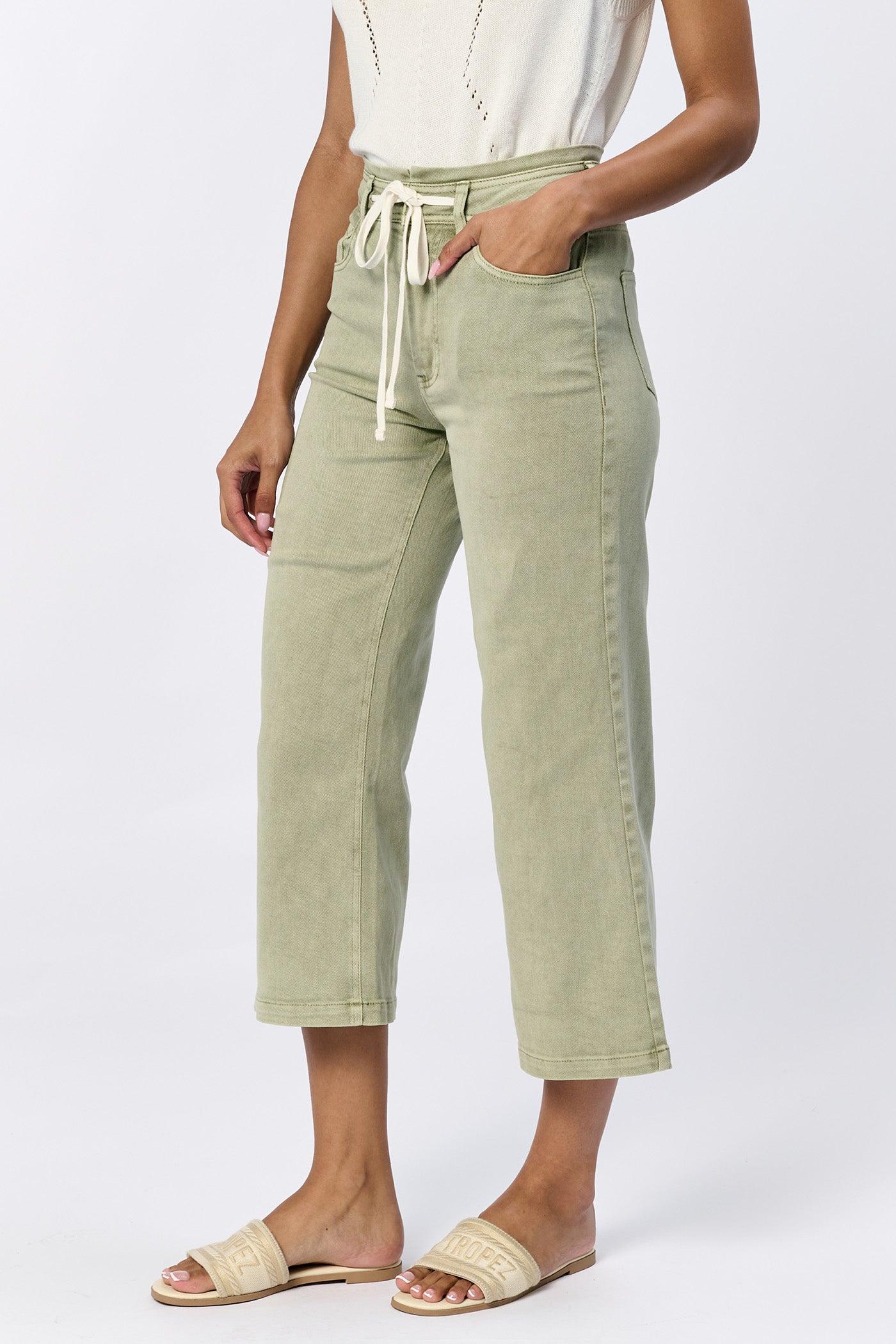 Audrey Tie Waist Jeans Product Image